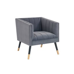 Vernardo Velvet Armchair