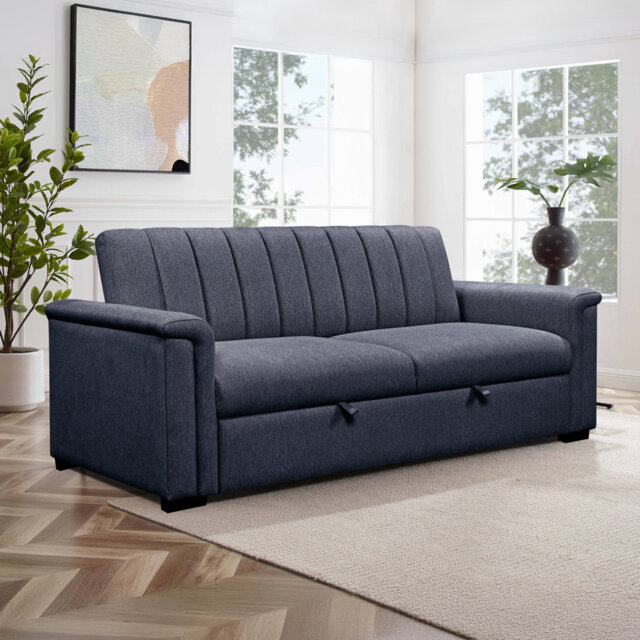 Charlotte 3 Seater Fabric Sofa Bed