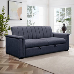 Charlotte 3 Seater Fabric Sofa Bed