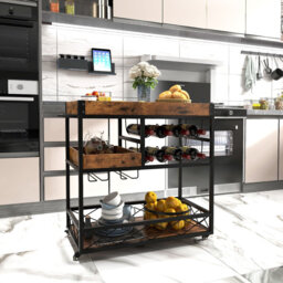 Metal Bar Cart