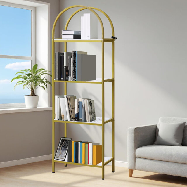 180.1cm H x 60cm W Metal Standard Bookcase