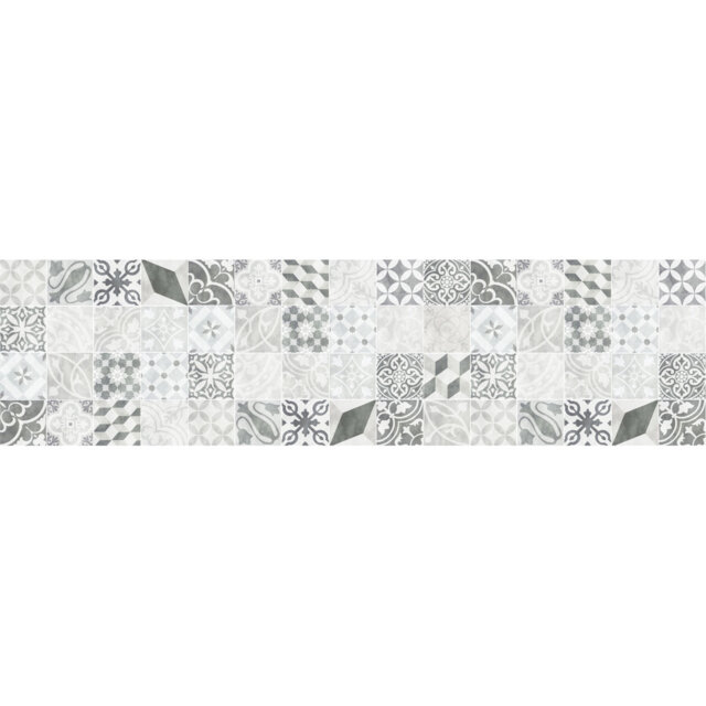 Emmadell Vinyl Machine Printed Area Rug
