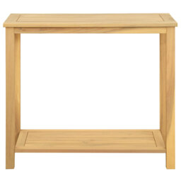 Garden Console Table Side Table Hallway Console Table Solid Acacia Wood
