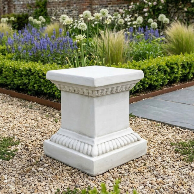 Plinth Weather Resistant Garden Statue