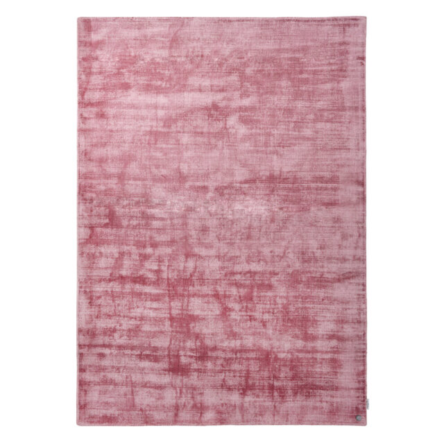 Handmade Flat-weave Rug Shine in Pink