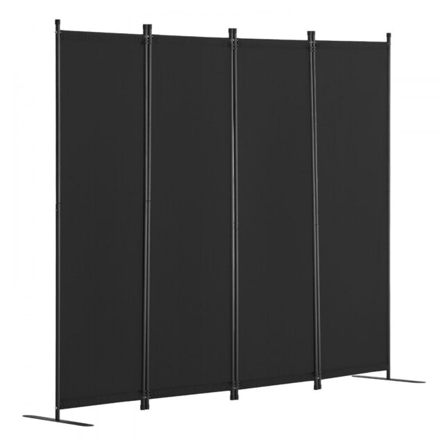 Room Divider, 89.8 x 67.9 inch Room Dividers and Folding Privacy Screens 4-Panel, Partition Room Dividers for Office, Bedroom, Dining Room, Study, Fre