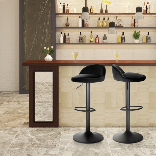 Ashanty Swivel Bar Stool