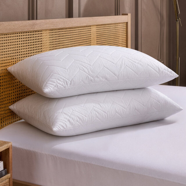 Snuggledown Scandi Rebound Pillow, Firm Support, 2 Pack