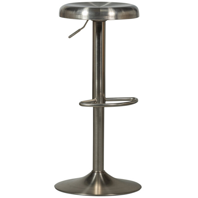 Isaac Adjustable Height Counter Stool with Metal Frame