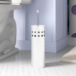 Free-Standing Toilet Brush & Holder