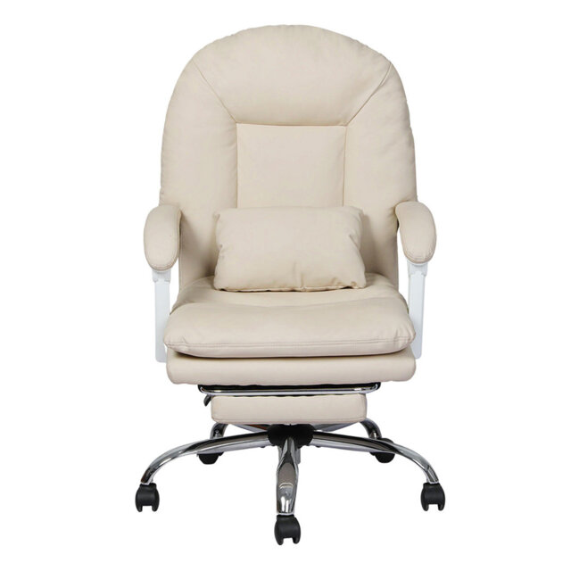 Office Chair Ergonomic Executive Chair Heavy Duty 155Â°Reclining Leather