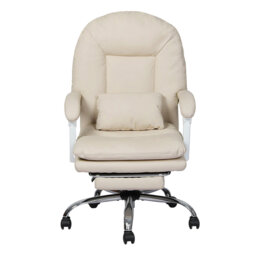 Office Chair Ergonomic Executive Chair Heavy Duty 155°Reclining Leather