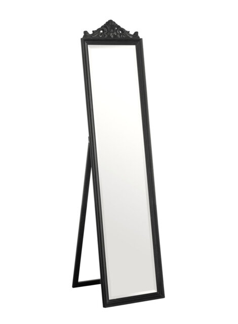 Boudoir Solid Wood Flat Floor Mirror