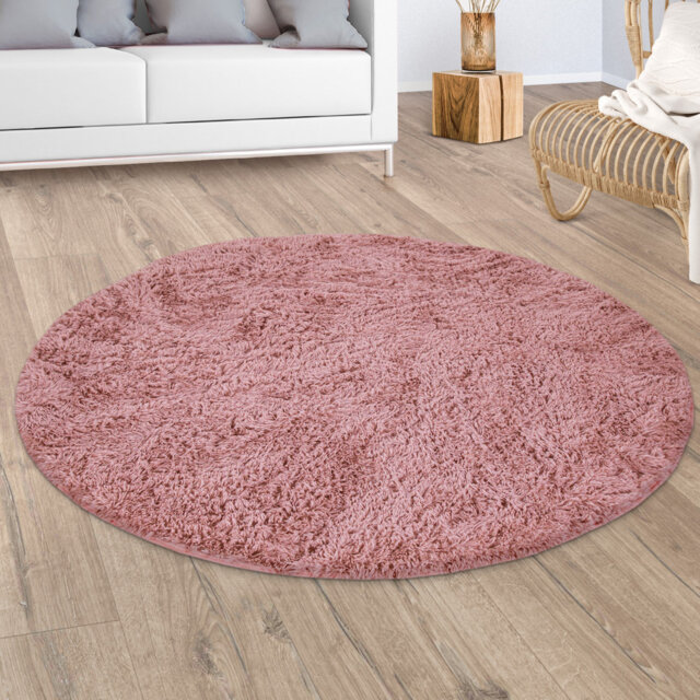 Gatica 100% Polyester Berry Indoor/Outdoor Rug