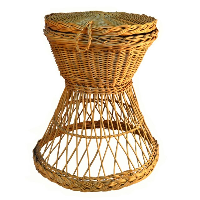 August Grove Wicker Decorative Basket