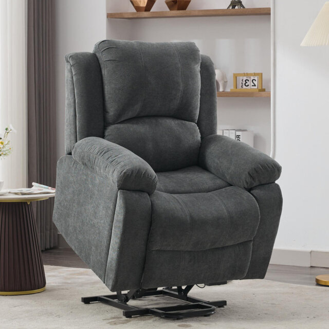 Careem 90cm Wide Lift Assist Standard Recliner Recliner with Massager