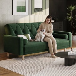 Tufted 3 Seater Sofa Bed