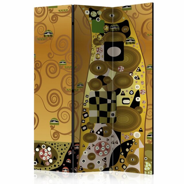 Artistic Geometry Room Divider