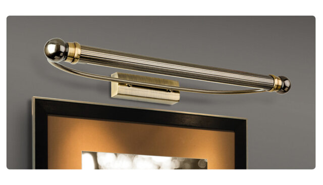 Picture Light 1 -Light Hardwired LED Wall Mounted Picture Light