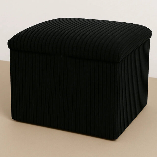 50cm Wide Tufted Footstool Ottoman