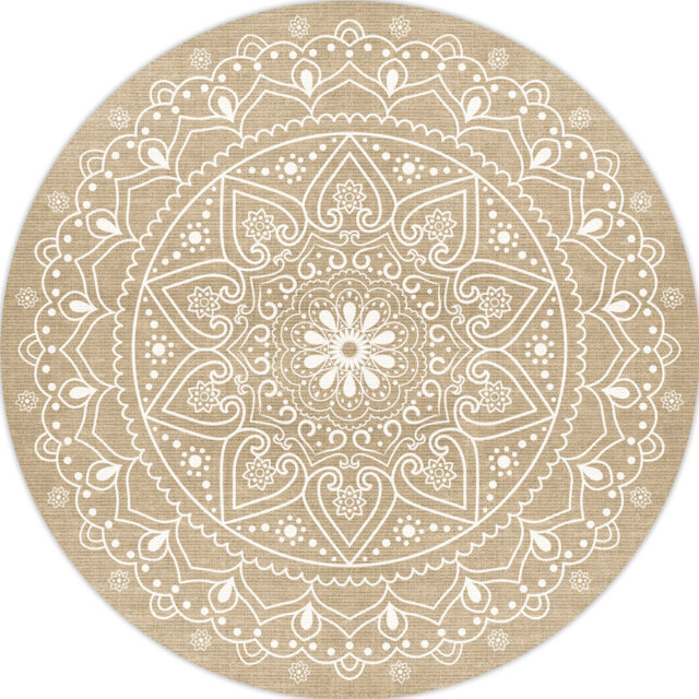 Nevaeh 2.8mm Vinyl, Phthalate Free With Exclusive Printed Designs. Area Rug