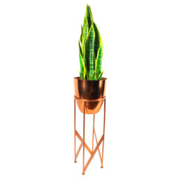 90cm Faux Yucca Plant in Metal Planter