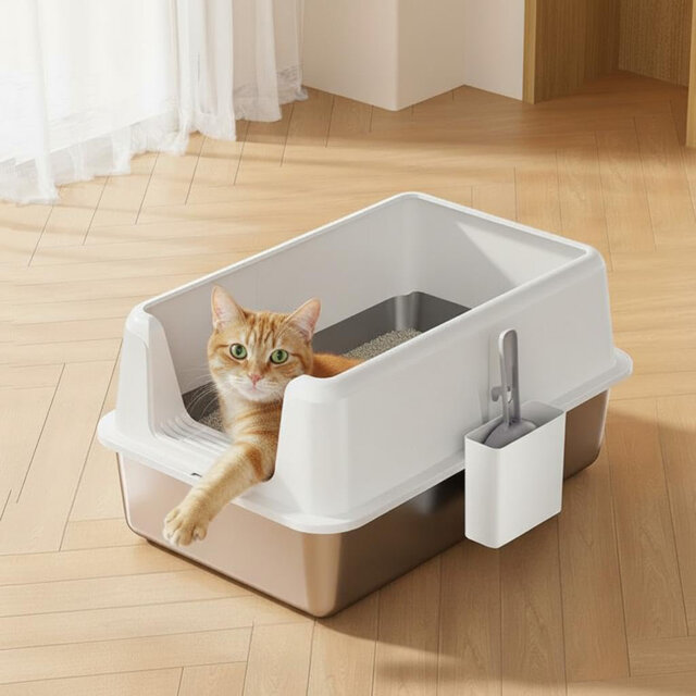 Stainless Steel Litter Box