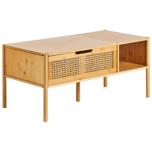 Andromada Lift Top Four Leg Coffee Table with Storage