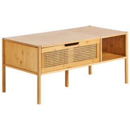 Andromada Lift Top Four Leg Coffee Table with Storage