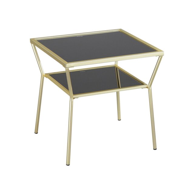 Glass Top End Table