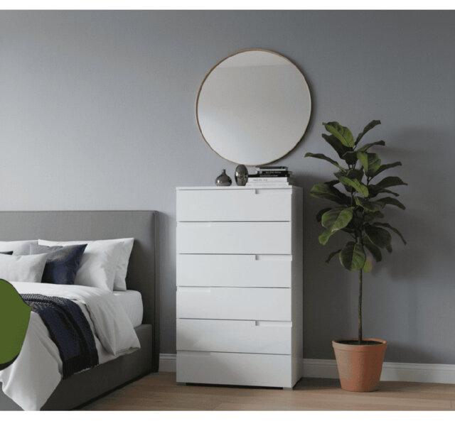 Bodell 6 Drawer 65Cm W Chest Of Drawer