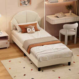 Velvet Children's Upholstered Bed