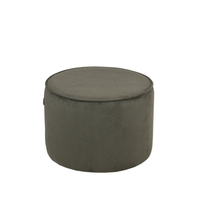 55cm Wide Round Pouf Ottoman