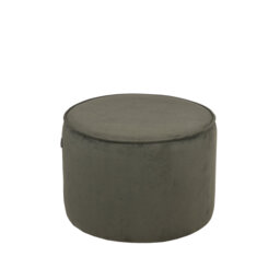 55cm Wide Round Pouf Ottoman
