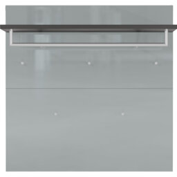 Genova Glass Wall 1 - Hook Wall Mounted Coat Rack