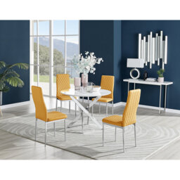 Eubanks 4 - Person Dining Set