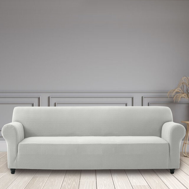 Stretch Sofa Slipcover – Elastic Fitted Spandex Couch Protector - Machine Washable, Anti-Slip, Pet & Kid Friendly - 1-4 Seater Sofa Covers