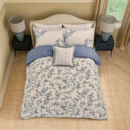 Paradise Woods Cotton Floral Duvet Cover Set