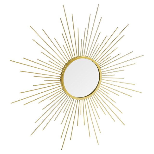 Feliciano Metal Flat Wall Mirror