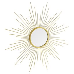 Feliciano Metal Flat Wall Mirror