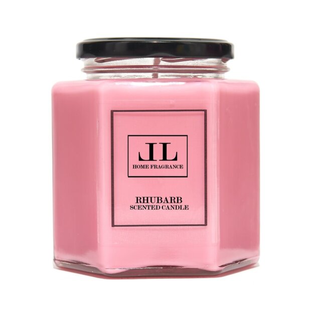Rhubarb Scented Jar Candle
