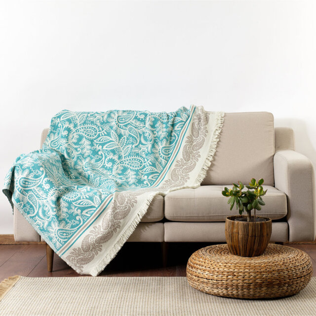 Valetta Jacquard Throw Blanket