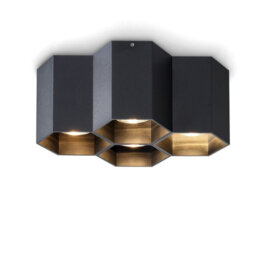 20 Watt Hexagonal Surface Mounted Dimmable Ceiling Downlight