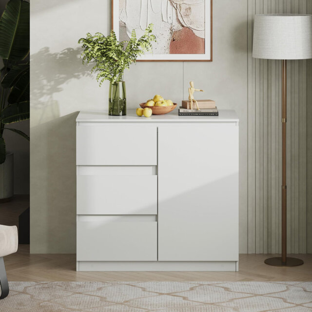 MDF 1 - Door Rectangle Accent Cabinet