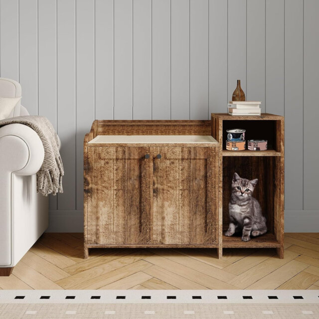 MDF Litter Box