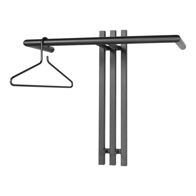 Senza Metal Wall 2 - Hook Wall Mounted Coat Rack