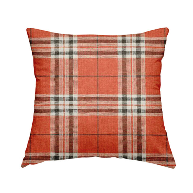 Croy Plaid Square Cushion