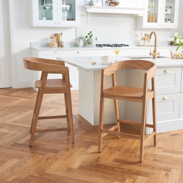 Black Oak Bar Stool
