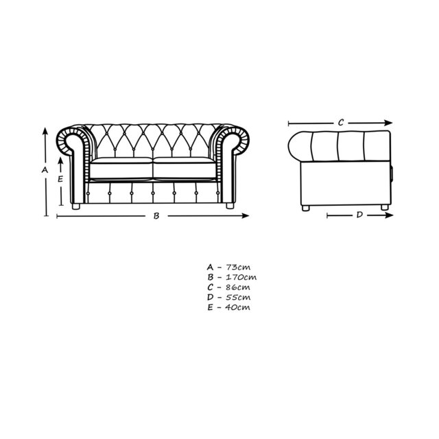 Aaron Velvet Sofa