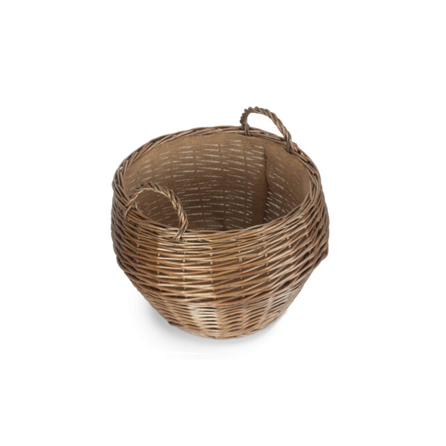Stumpy Wicker Storage Basket